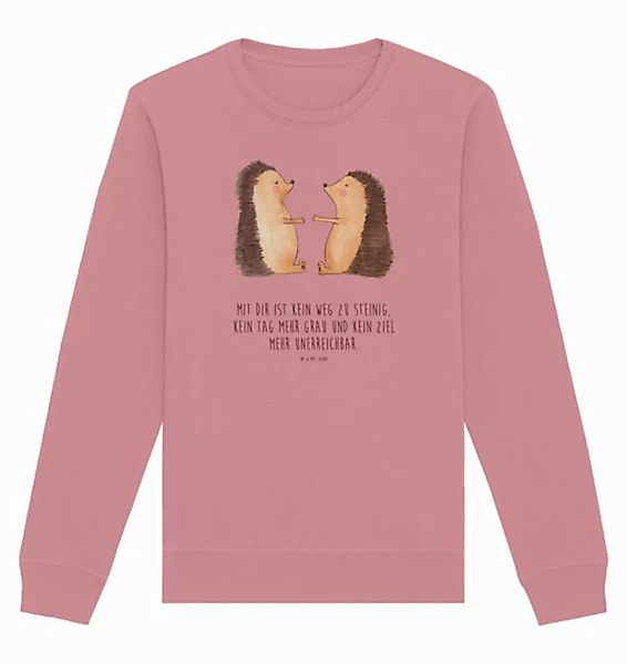 Mr. & Mrs. Panda Longpullover Igel Liebe Größe XXL - Canyon Pink - Geschenk günstig online kaufen