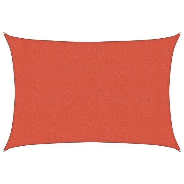 vidaXL Sonnensegel 160 g/m² Terrakottarot 3x5 m HDPE 311349 günstig online kaufen