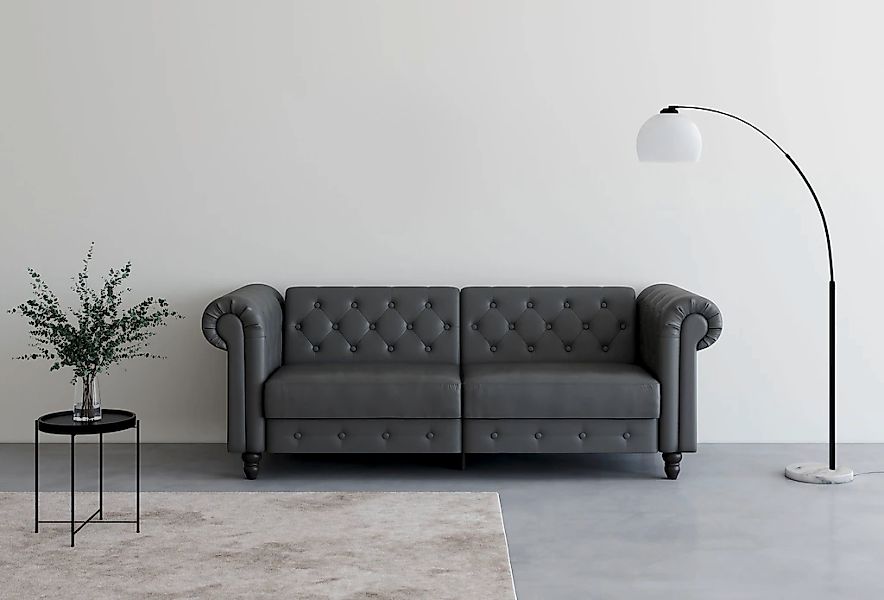 Dorel Home 3-Sitzer "Felix, Schlafsofa 236 cm, (Liegefläche 108x190cm), Rüc günstig online kaufen