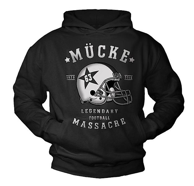 MAKAYA Kapuzenpullover Herren Pullover Mücke 63 American Football Trikot US günstig online kaufen