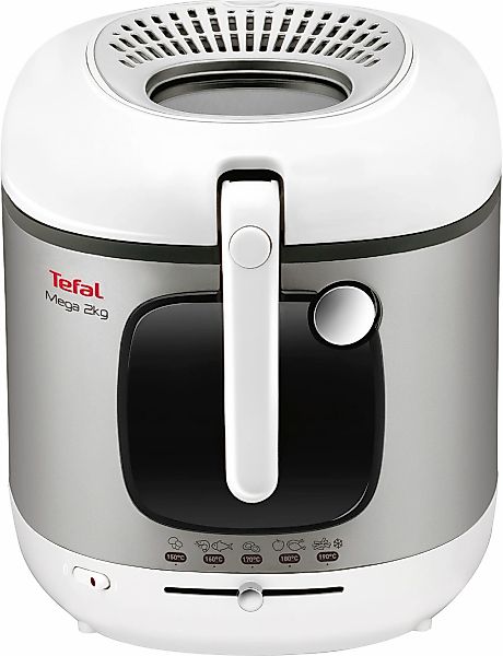Tefal Fritteuse "Mega XXL" 2100 W Fassungsvermögen 3,3 l herausnehmbarer Be günstig online kaufen