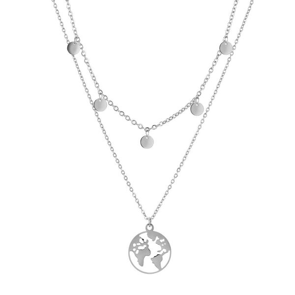 Kim Johanson Schmuckset Plättchen & Weltkarte, günstig online kaufen