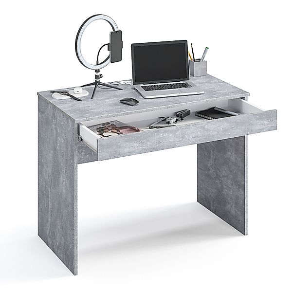 KOMTO Schreibtisch Milan mit 1 Schublade günstig online kaufen