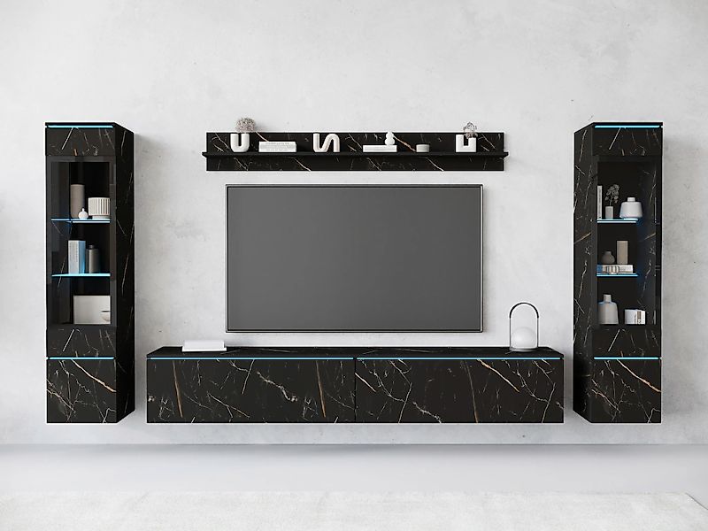 INOSIGN Wohnwand "VERA II" Komplett-Set, 4 Stk. tlg. günstig online kaufen