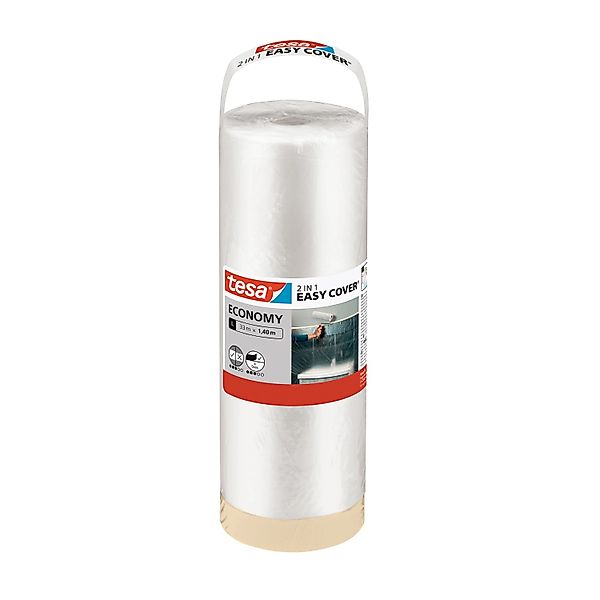 tesa Abdeckfolie EASY COVER Economy Malerband und Abdeckpapier, (Kombi-Set, günstig online kaufen