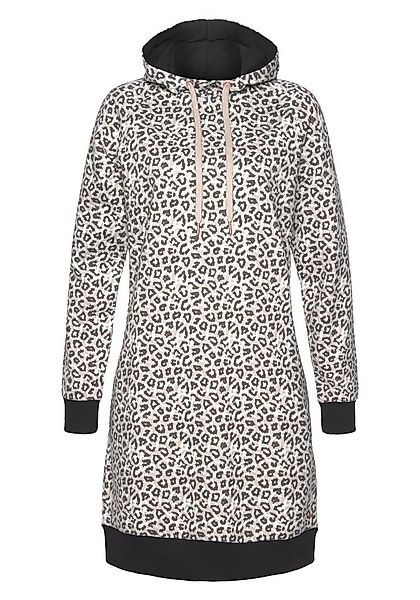 LASCANA Sweatkleid mit Kapuze und seitlichen Eingrifftaschen, Loungewear günstig online kaufen