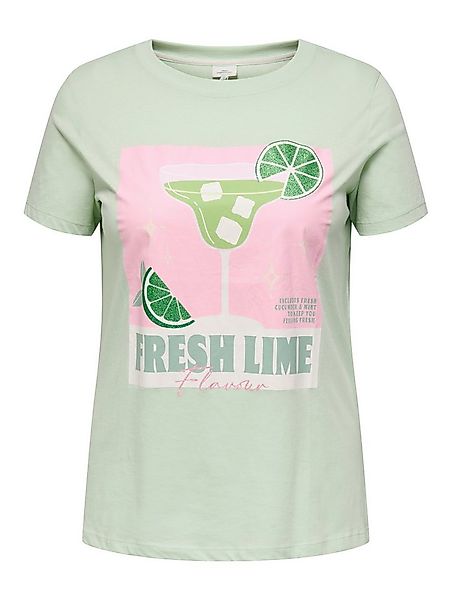 ONLY CARMAKOMA T-Shirt CARADDISON LIFE S/S O-NECK REG TEE JRS günstig online kaufen