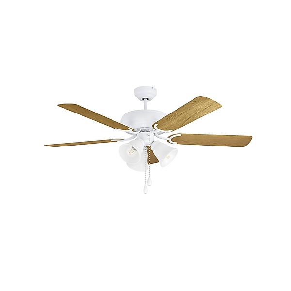 EGLO LED Deckenleuchte »LAS PALMAS Deckenventilator«, 3 flammig, Leuchtmitt günstig online kaufen