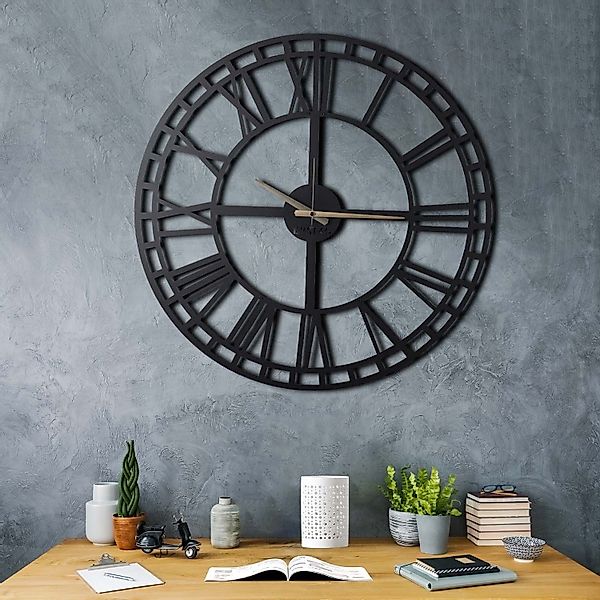 Wallity Wanduhr 100% METAL günstig online kaufen