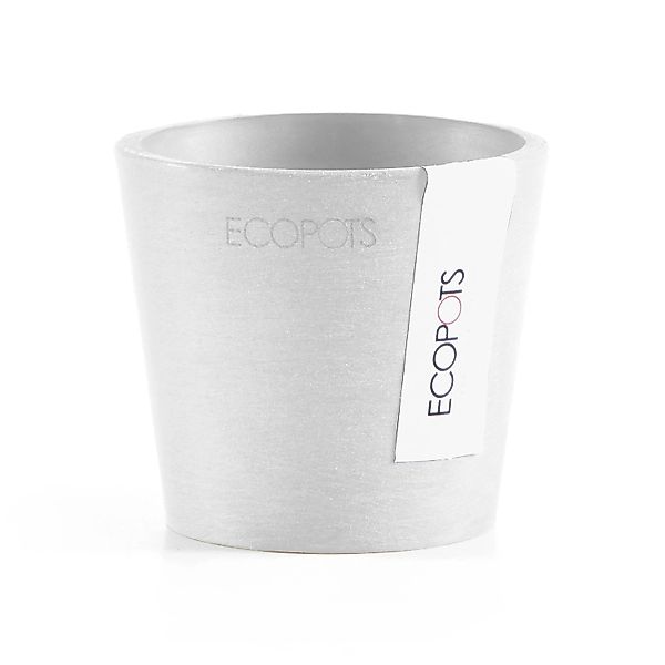ECOPOTS Blumentopf "Amsterdam Mini 8 Weiß", für den Innenbereich günstig online kaufen