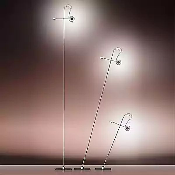 Absolut Lighting Absolut Stehleuchte LED, Chrom matt, 170 cm günstig online kaufen