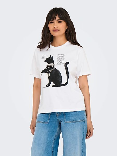 ONLY Kurzarmshirt "ONLDONNA LIFE S/S COOL TOP BOX JRS" günstig online kaufen