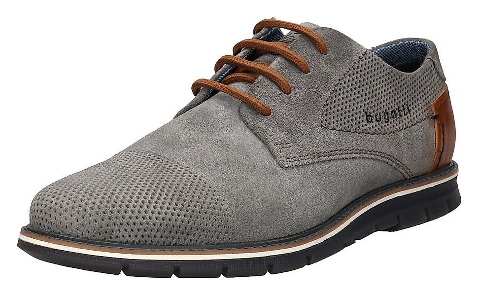 bugatti Schnürschuh, Freizeitschuh, Halbschuh, Sneaker mit Ziernähten günstig online kaufen