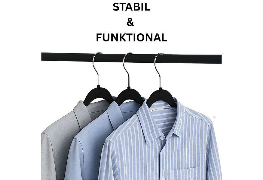 Plastard Kleiderbügel Platzsparend strapazierfähiger, 360° drehbar, bis 5 k günstig online kaufen