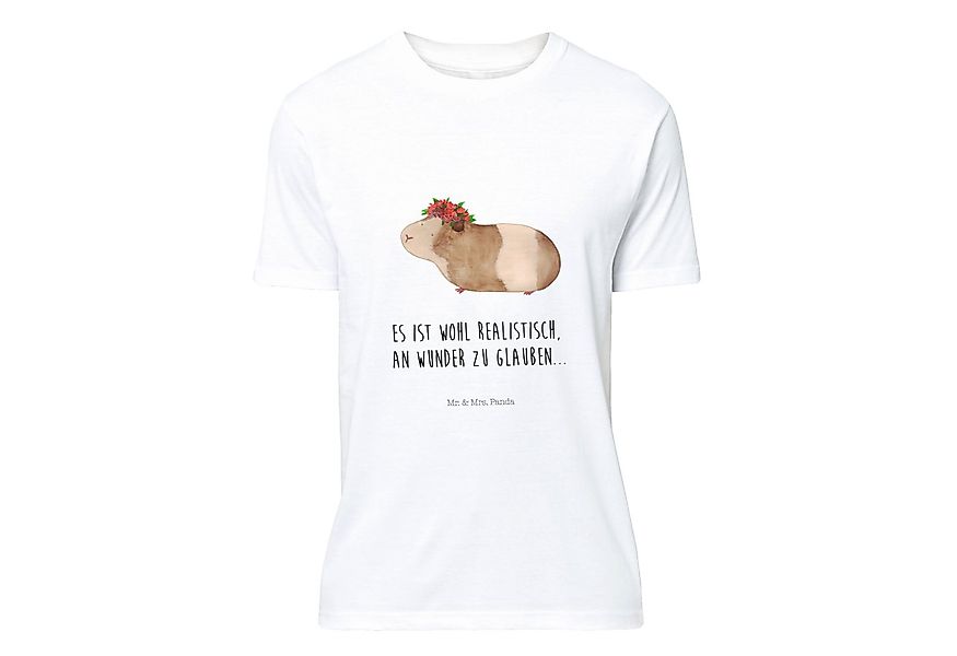 Mr. & Mrs. Panda T-Shirt Meerschweinchen weise - Weiß - Geschenk, T-Shirt m günstig online kaufen