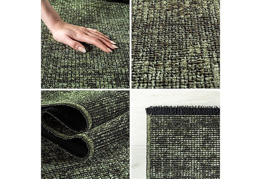 Carpettex Veloursteppich Boho Design, Rechteckig, Höhe: 7 mm, Baumwolle, Wa günstig online kaufen