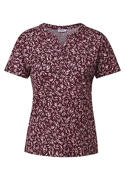 CECIL T-Shirt TOS Minimal Leaf Wide günstig online kaufen