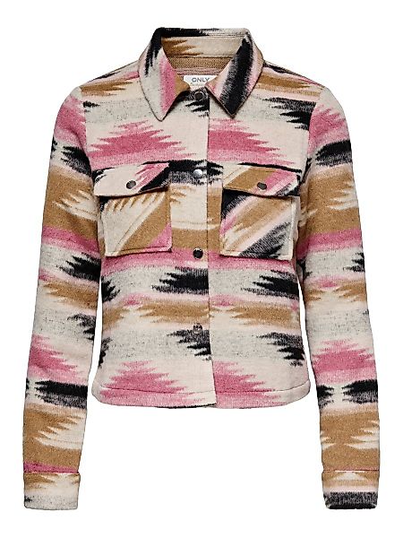 ONLY Kurze Navajo- Jacke Damen Pink günstig online kaufen