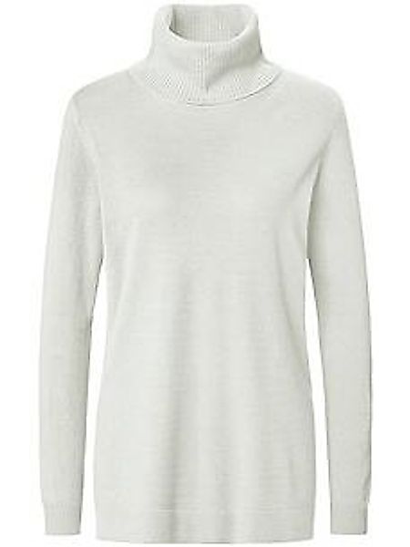 Rollkragen-Pullover Modell Tamara Peter Hahn Seide/Kaschmir weiss günstig online kaufen