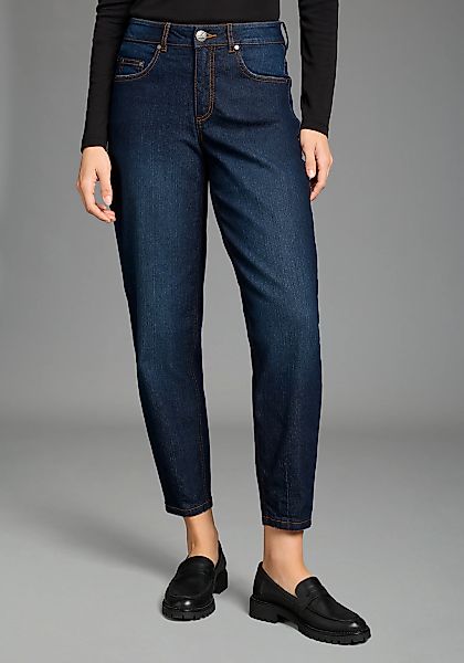 Arizona Comfort-fit-Jeans weite Beinform mit schmalem Abschluss, knöchellan günstig online kaufen