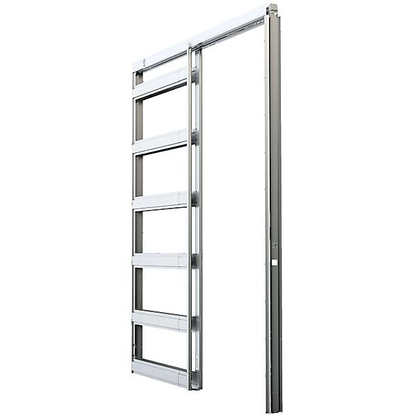 Dalsys Schiebetürsystem CW 75 Einbauelement Verzinkter Stahl Silber günstig online kaufen