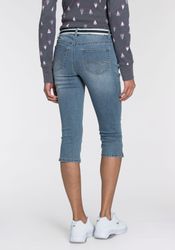 KangaROOS Caprijeans "CAPRI-JEANS mit Gürtel" Set, mit abnehmbarem Gürtel, günstig online kaufen