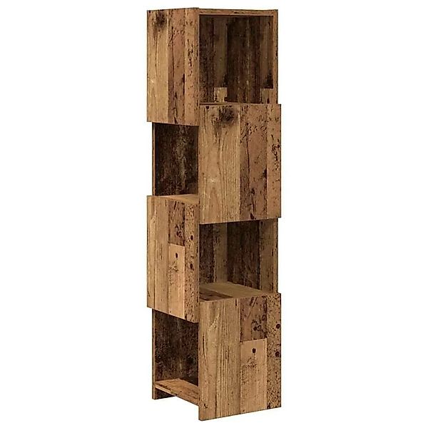 vidaXL Eckschrank Altholz 25,5x25x102cm Holzwerkstoff 889811 günstig online kaufen