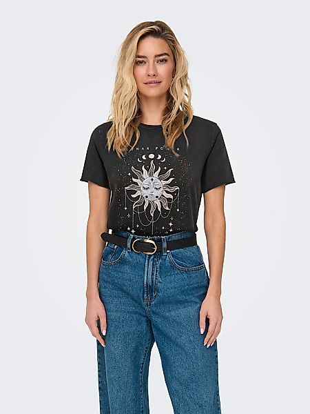 ONLY "ONLLUCY REG S/S TOP JRS NOOS" unterschiedlich bedruckt günstig online kaufen