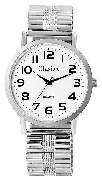 Clasixx Quarzuhr CX0002 Mineralglas, Herrenuhr Edelstahl günstig online kaufen