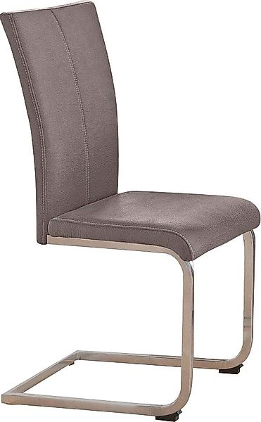 Home affaire Freischwinger "Nils" (Set) 2 Stk. Luxus-Microfaser Lederoptik günstig online kaufen