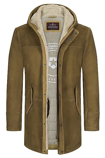 Milestone Parka MS-Pinto mit Kapuze aus echtem Veloursleder günstig online kaufen