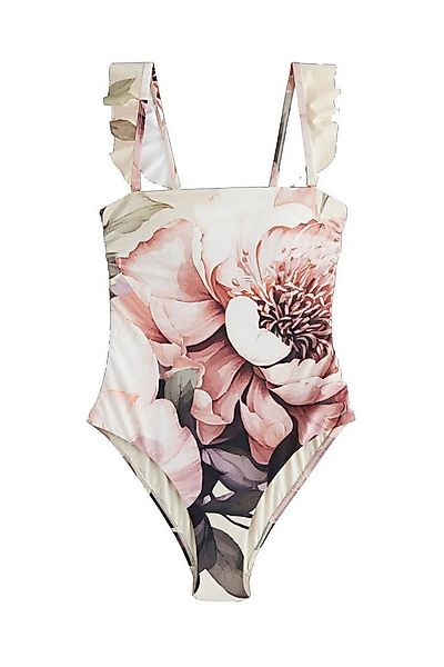 Next Badeanzug Shaping-Badeanzug mit Rüschenträger (1-St) günstig online kaufen