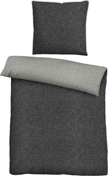 Biberna Wendebettwäsche Hermal, Flanell, 2 teilig, günstig online kaufen