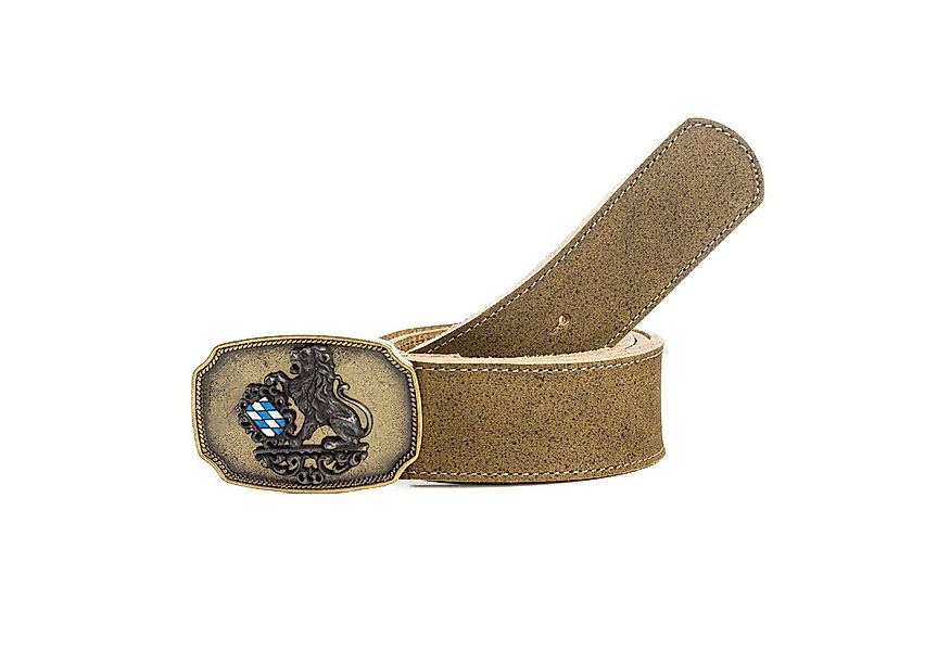 Der Trachtler Ledergürtel Trachtengürtel mit Schließe mit Bayernwappen und günstig online kaufen