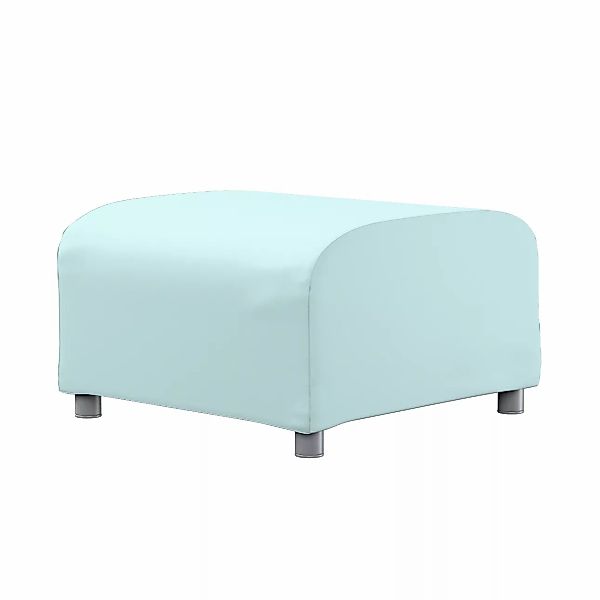 Bezug für Klippan Hocker, hellblau, Husse, Klippan Hocker, Cotton Panama (7 günstig online kaufen