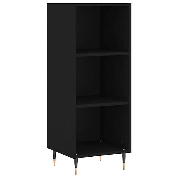 vidaXL Sideboard Schwarz 34,5x32,5x90 cm Holzwerkstoff 828709 günstig online kaufen