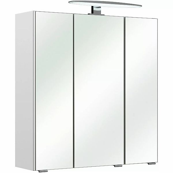 Saphir Spiegelschrank "Quickset 953 Badschrank, 3 Spiegeltüren, 3 Einlegebö günstig online kaufen