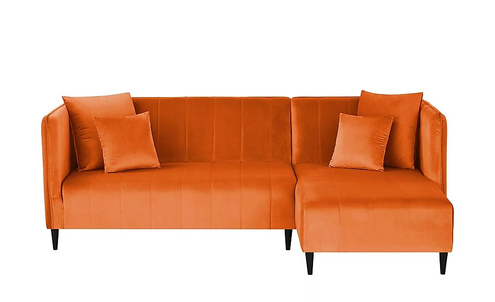smart Ecksofa - orange - 80 cm - Polstermöbel > Sofas > Ecksofas - Möbel Kr günstig online kaufen