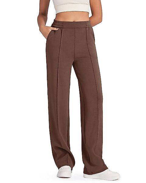 G4Free Jogginghose Damen Jogginghose weitem Bein Yogahose lässige Loungehos günstig online kaufen