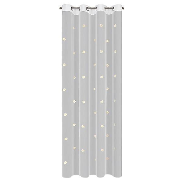 Eurofirany Gardine Kinderzimmer Ösen 140x250 Blumen günstig online kaufen
