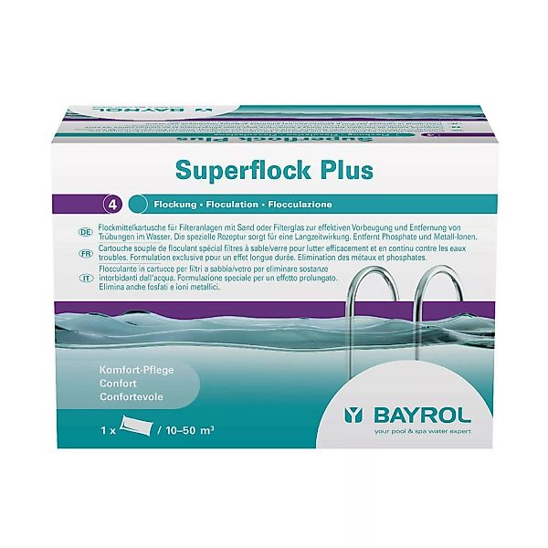 Bayrol Poolpflege Superflock Plus 1 kg günstig online kaufen