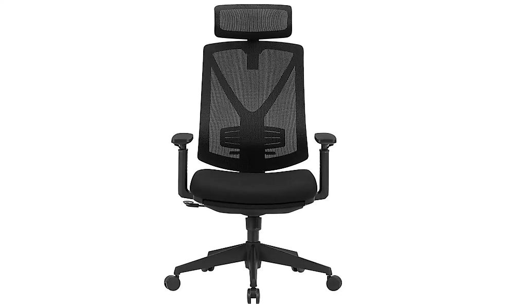 Bürostuhl   ¦ schwarz ¦ Maße (cm): B: 70 H: 116 Stühle > Bürostühle - Höffn günstig online kaufen