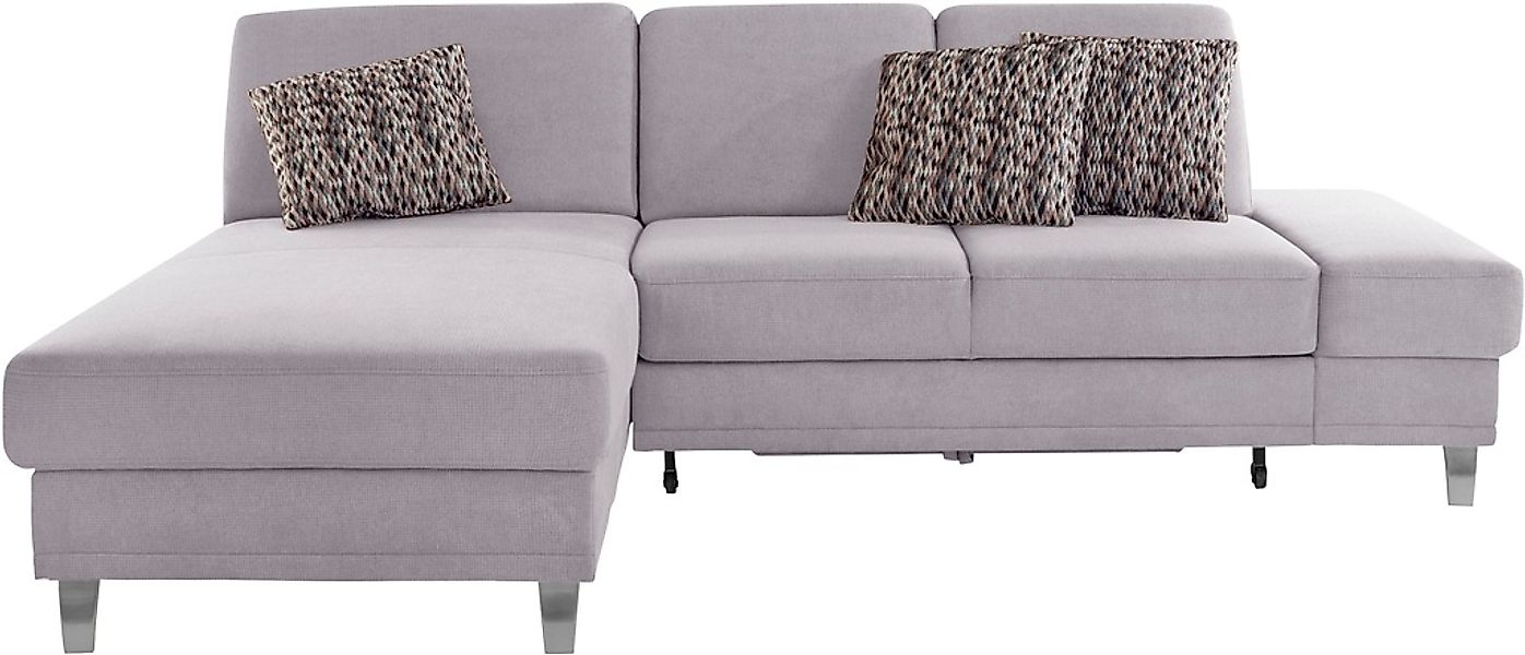 sit&more Ecksofa »Clio L-Form«, wahlweise mit Bettfunktion oder Vorziehsitz günstig online kaufen