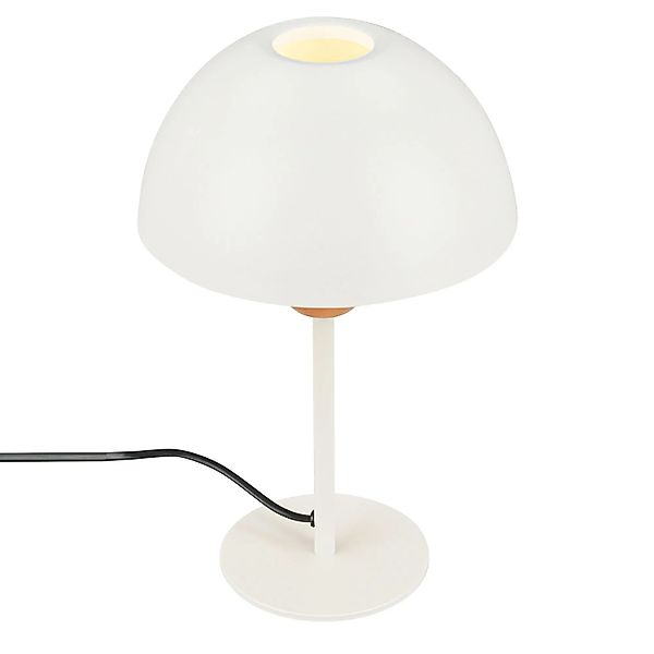 Brilo Tischleuchte Kabelschalter E14 Fassung Ø 18,8 cm x 28,2 cm Warmgrey-C günstig online kaufen