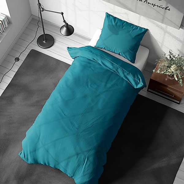 TRENDBUY24 Bettwäsche Renforce Baumwolle Bettwäsche Uni günstig online kaufen