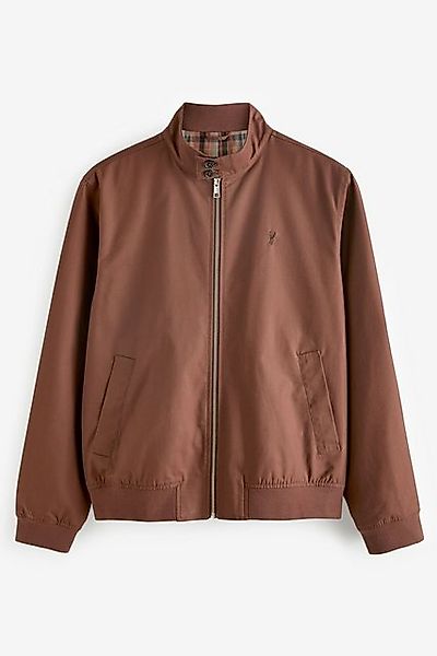 Next Blouson Wasserabweisende Harrington-Jacke mit Karofutter (1-St) günstig online kaufen