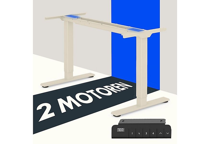 FLEXISPOT Schreibtisch höhenverstellbares Tischgestell inkl. praktischem Zu günstig online kaufen