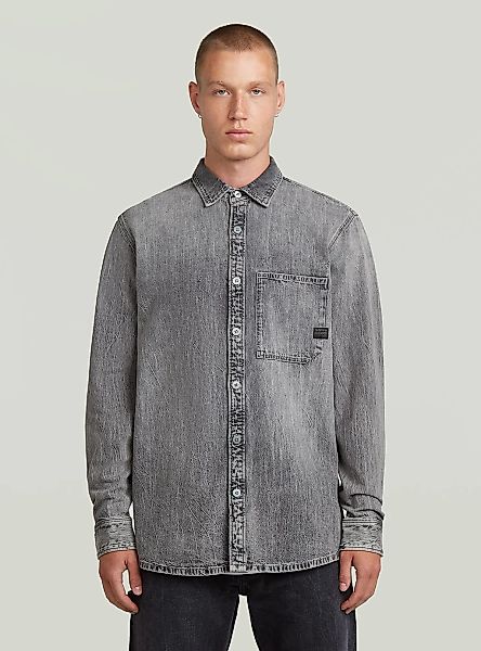 G-STAR Langarmshirt "Regular 1-Pocket Shirt" günstig online kaufen