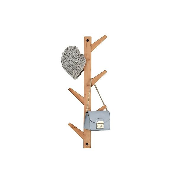 Kreher Wandgarderobe Hakenleiste aus Bambus günstig online kaufen