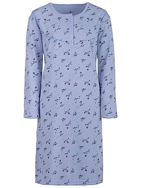 zeitlos Nachthemd Thermo Nachthemd - Blumen Paspel günstig online kaufen